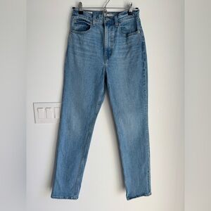 Levi's 70s High Slim Straight Jeans Women's Size 27x31 Blue Light Wash Denim